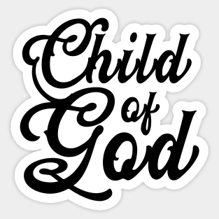 Child of God Sticker